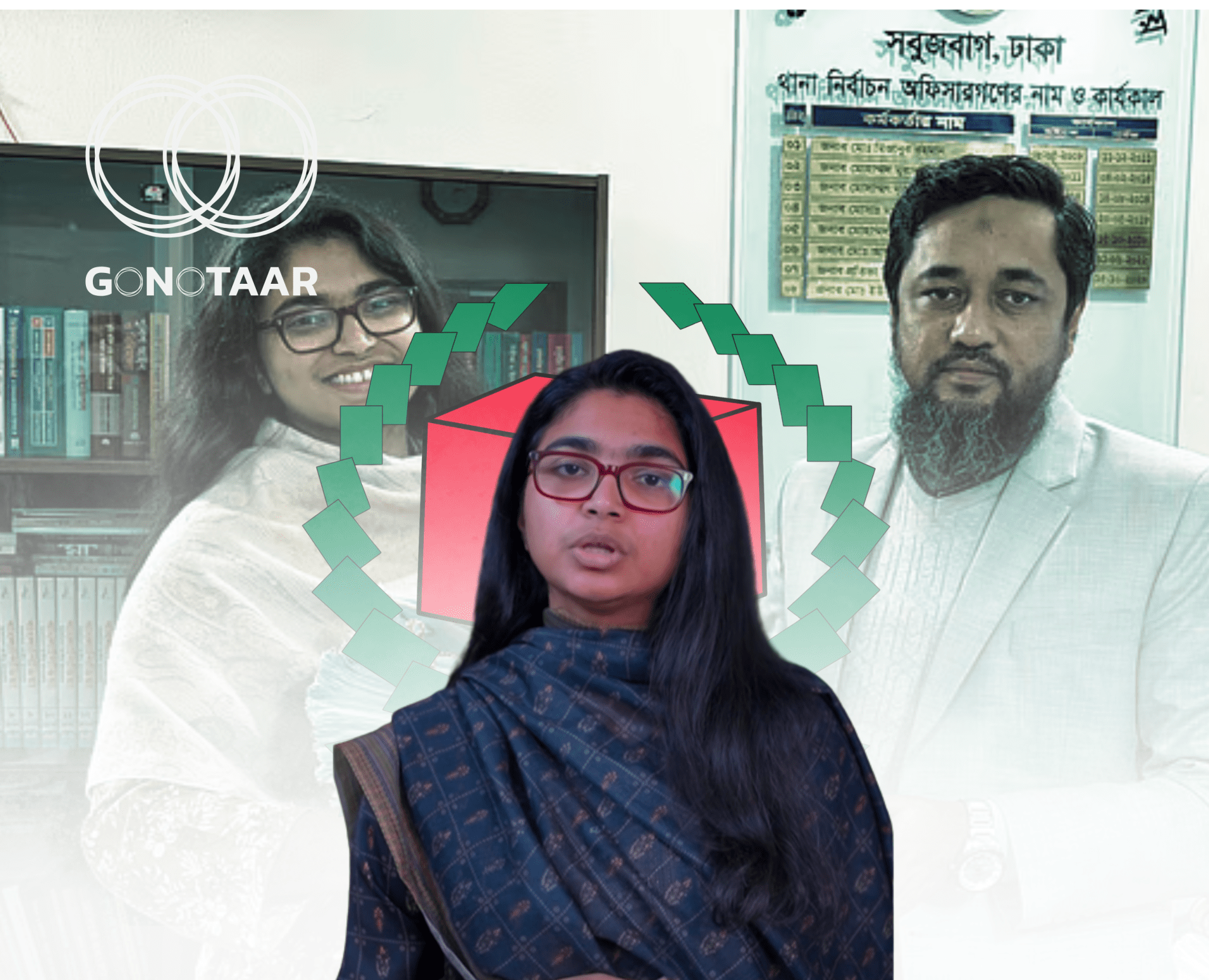 Independent candidate Tasnim Jara