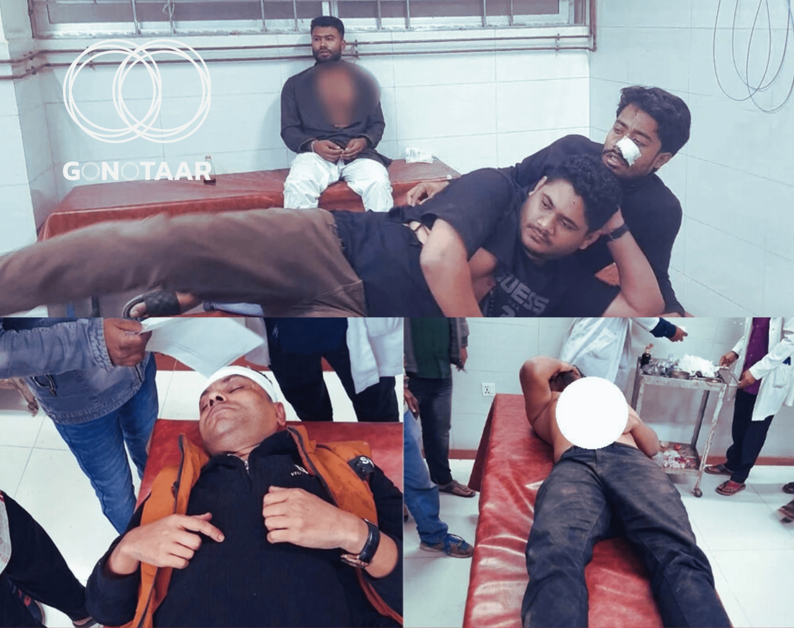 Clash Between BNP and Independent Supporters at Joypurhat Polling Centre Injures 9