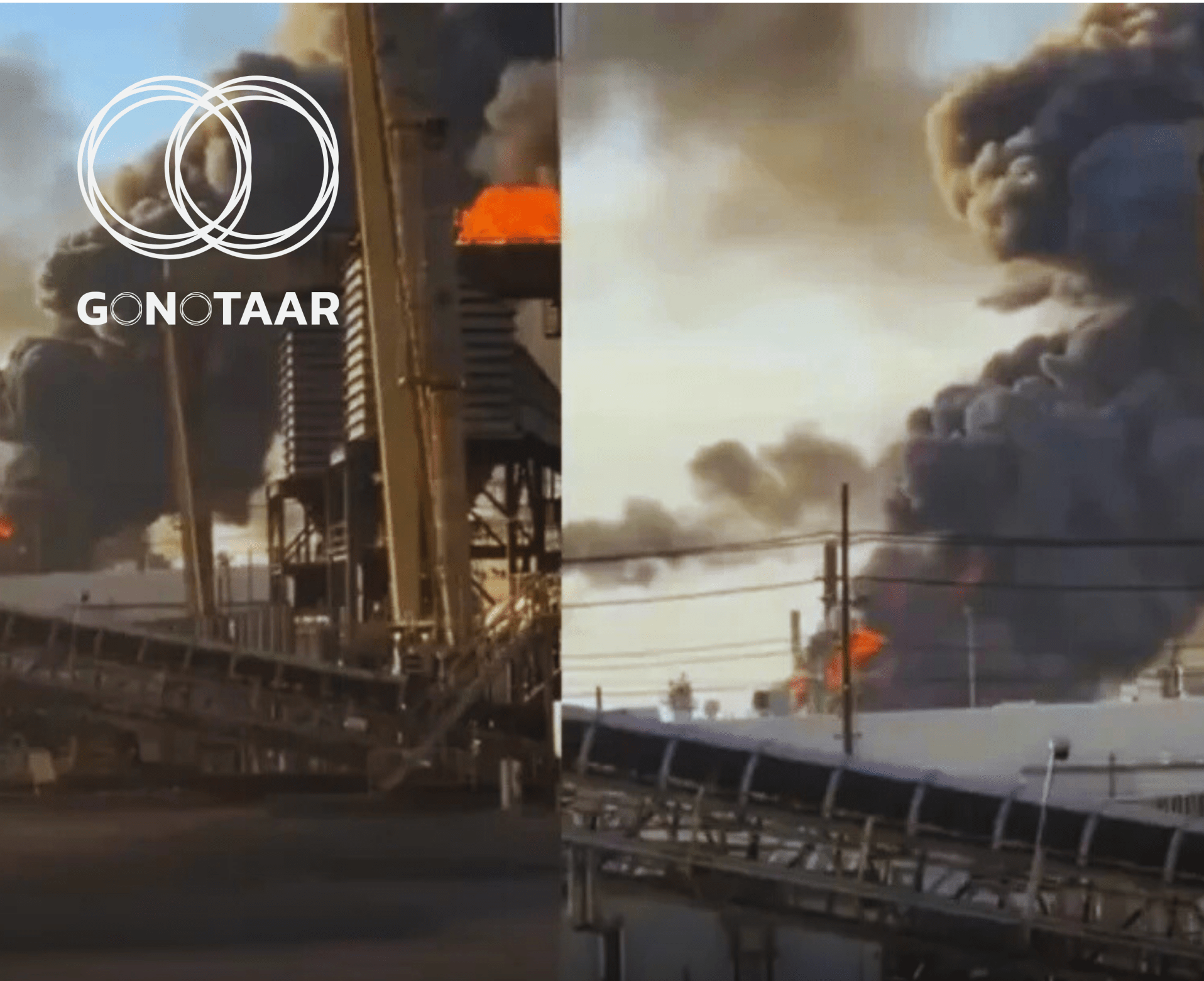 Massive Explosion at Valero Oil Refinery in Port Arthur, Texas