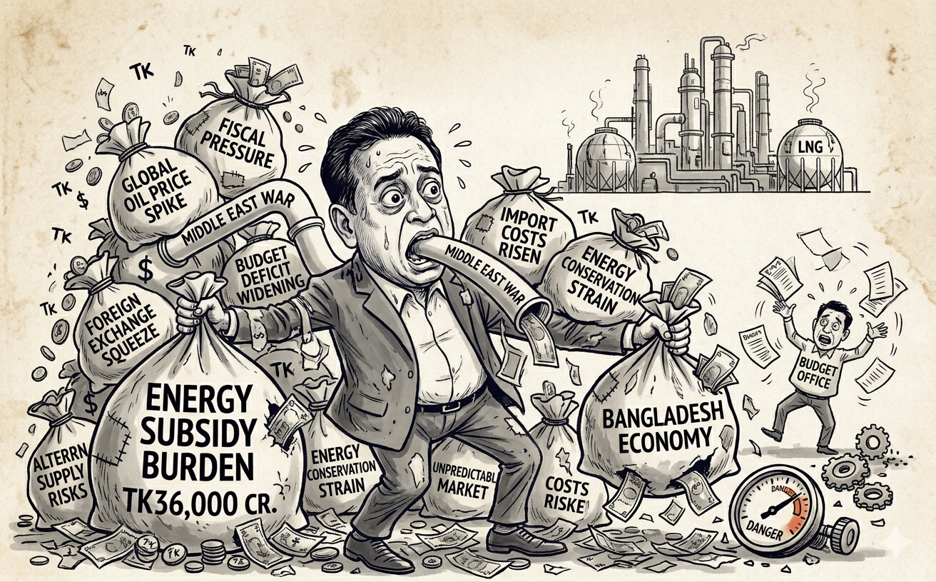 Middle East Conflict To Cost Bangladesh Additional Tk36,000cr in Energy Subsidies